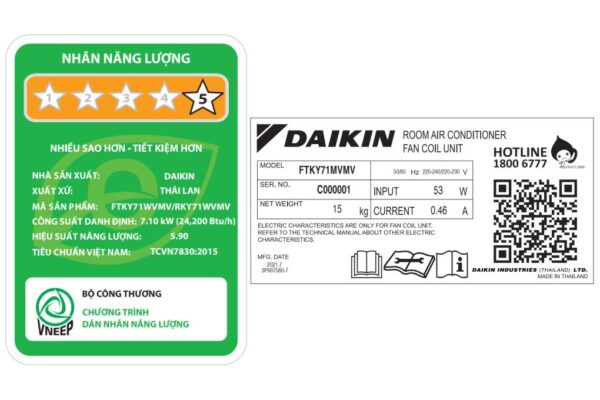 Điều hòa Daikin FTKY71WVMV - Hình ảnh 6