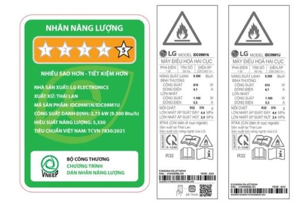 Điều hòa LG IDC09M1 - hình số 6