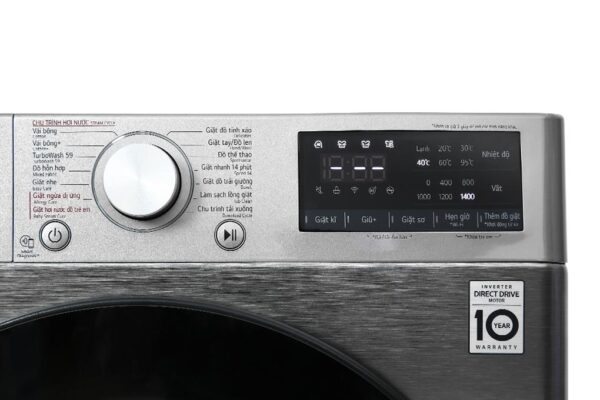 Máy giặt sấy LG FV1410D4P - Hình ảnh 4
