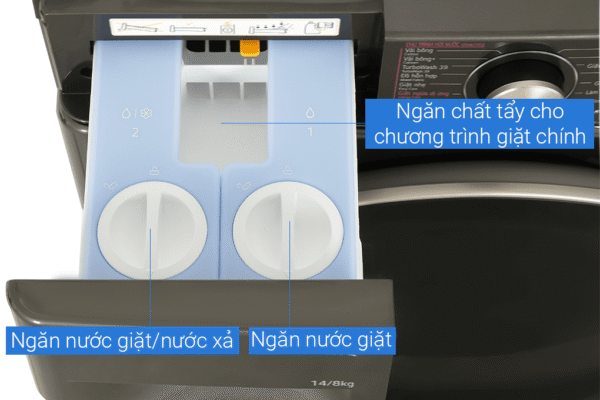 Máy giặt sấy LG FV1414H3BA - hình số 4