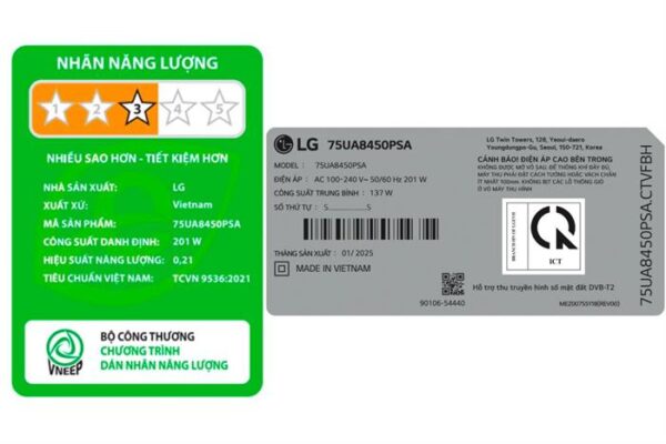Tivi LG 75UA8450PSA - hình số 5