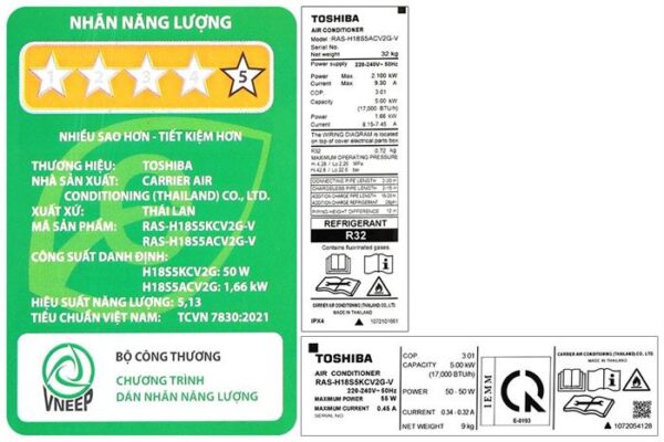 Điều hòa Toshiba RAS-H18S5KCV2G-V - hình số 9